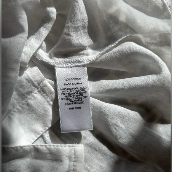 Express white sleeveless top in XSP - Picture 4 of 4